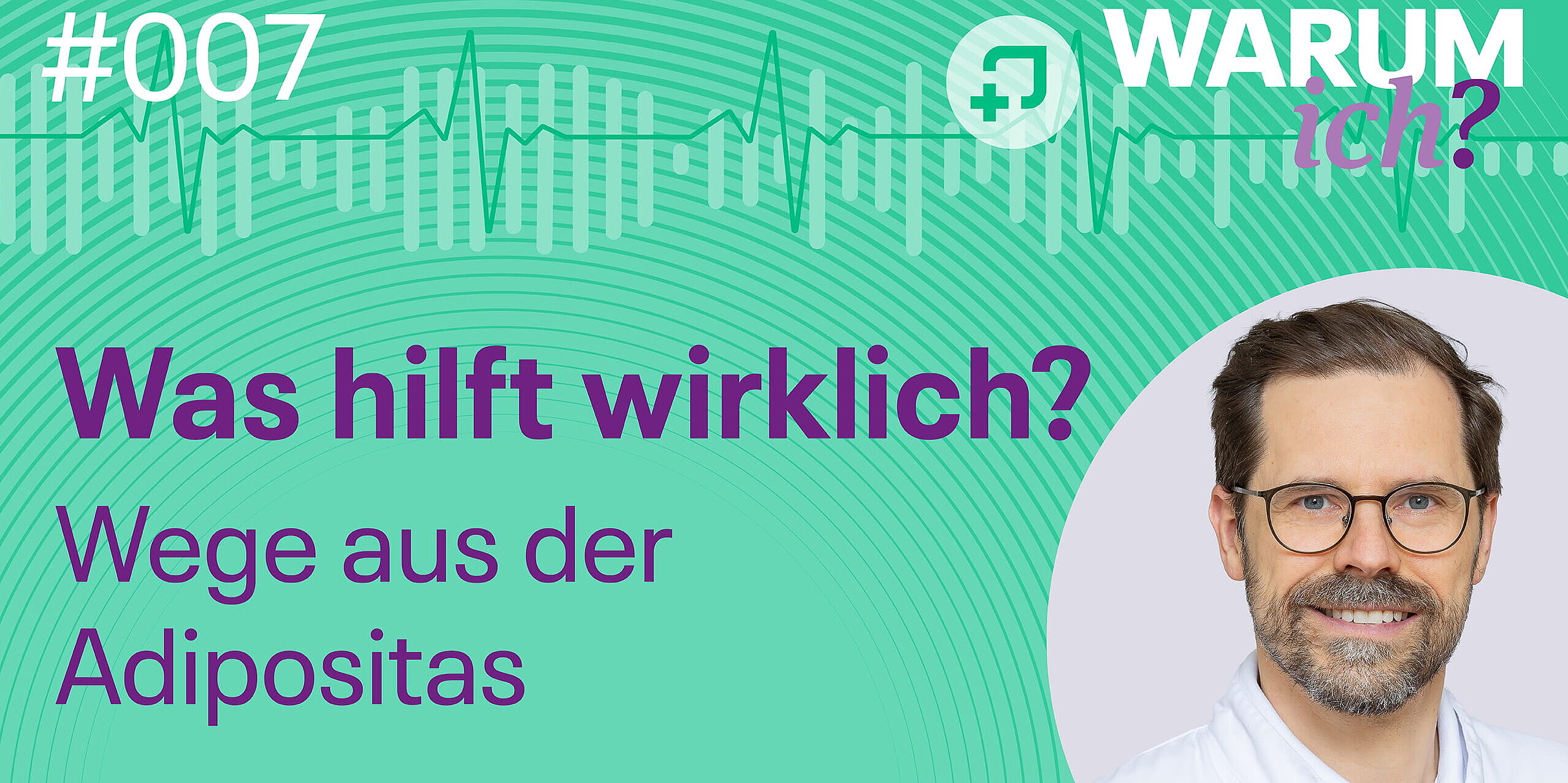 Dr. med. Peer Joensson zur Podcast-Folge über Adipositas, Magenbypass, Schlauchmagen und operative Behandlungsmöglichkeiten bei starkem Übergewicht.