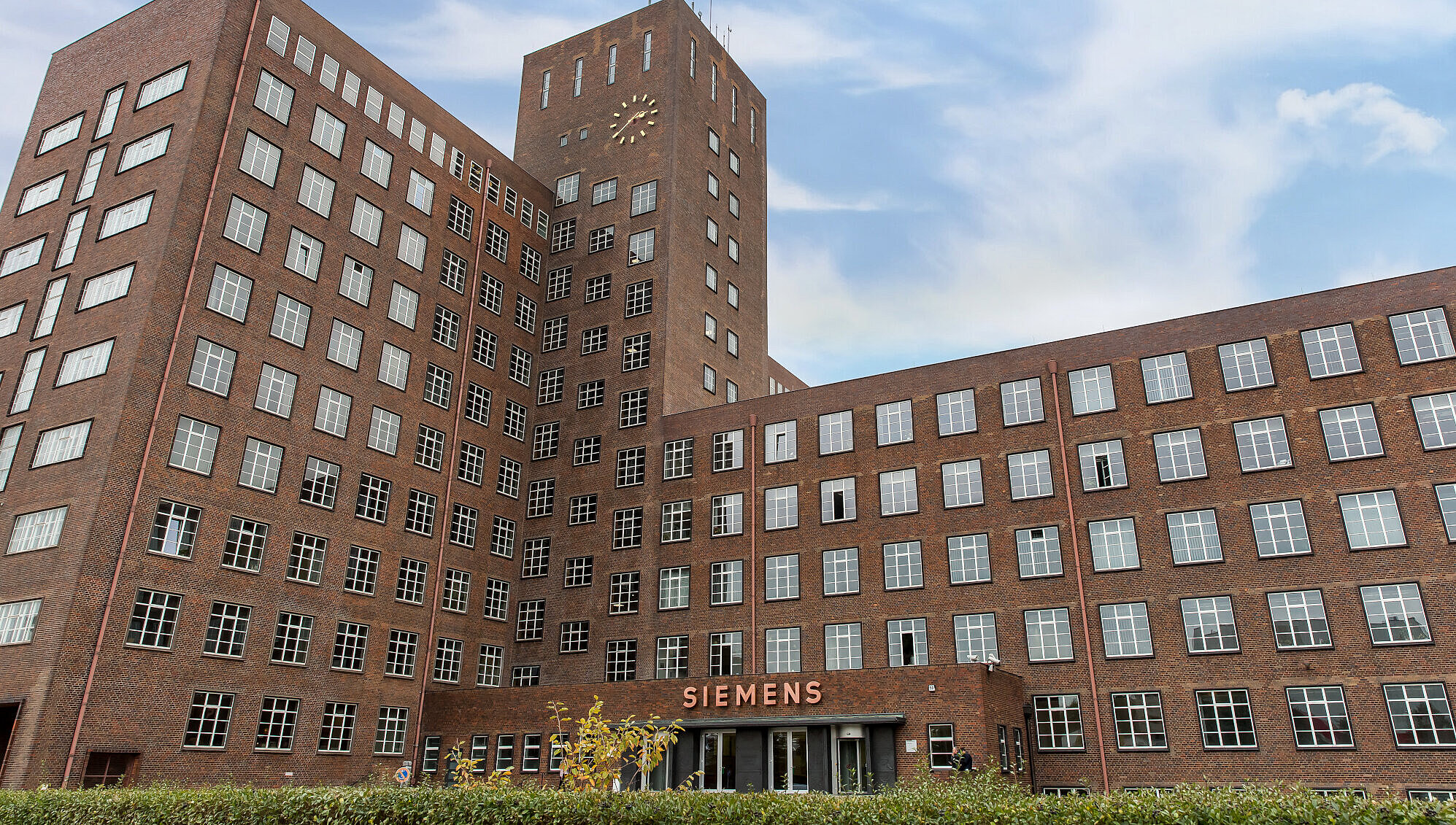 Zentrale der Johannesstift Diakonie Hohes Backsteingebäude, in dem die Zentrale der Johannesstift Diakonie ansässig ist.