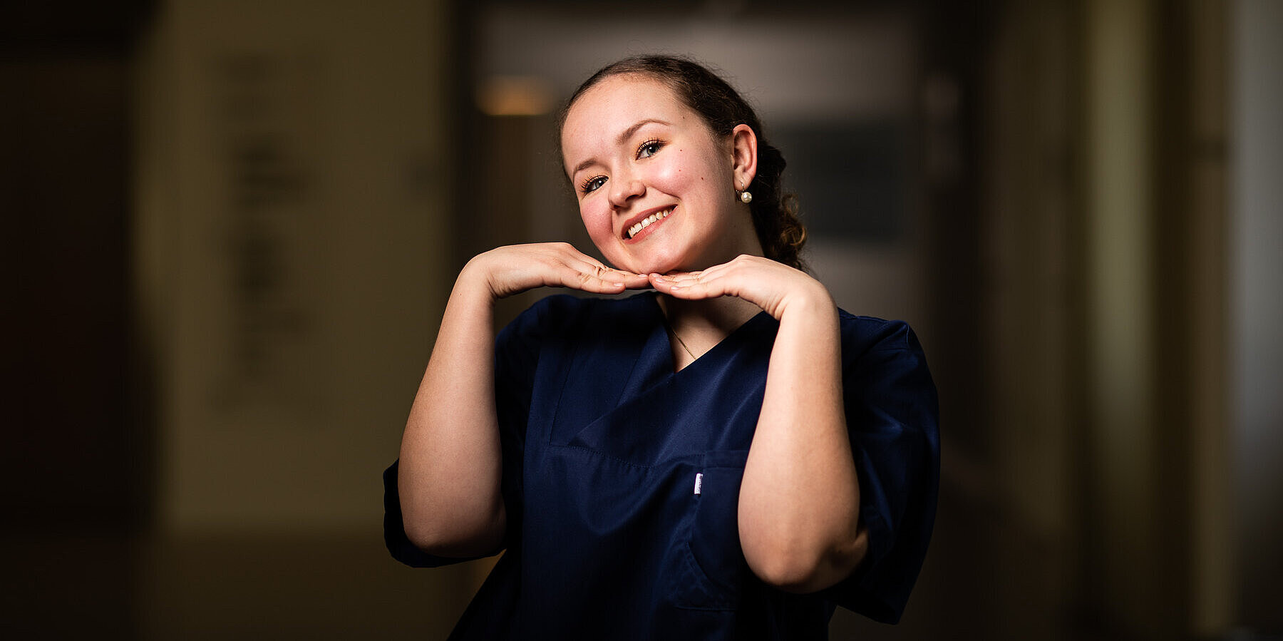 Lucia, seit 2017 Auszubildende zur Gesundheits- und Krankenpflegerin an der Schule für Gesundheits- und Krankenpflege