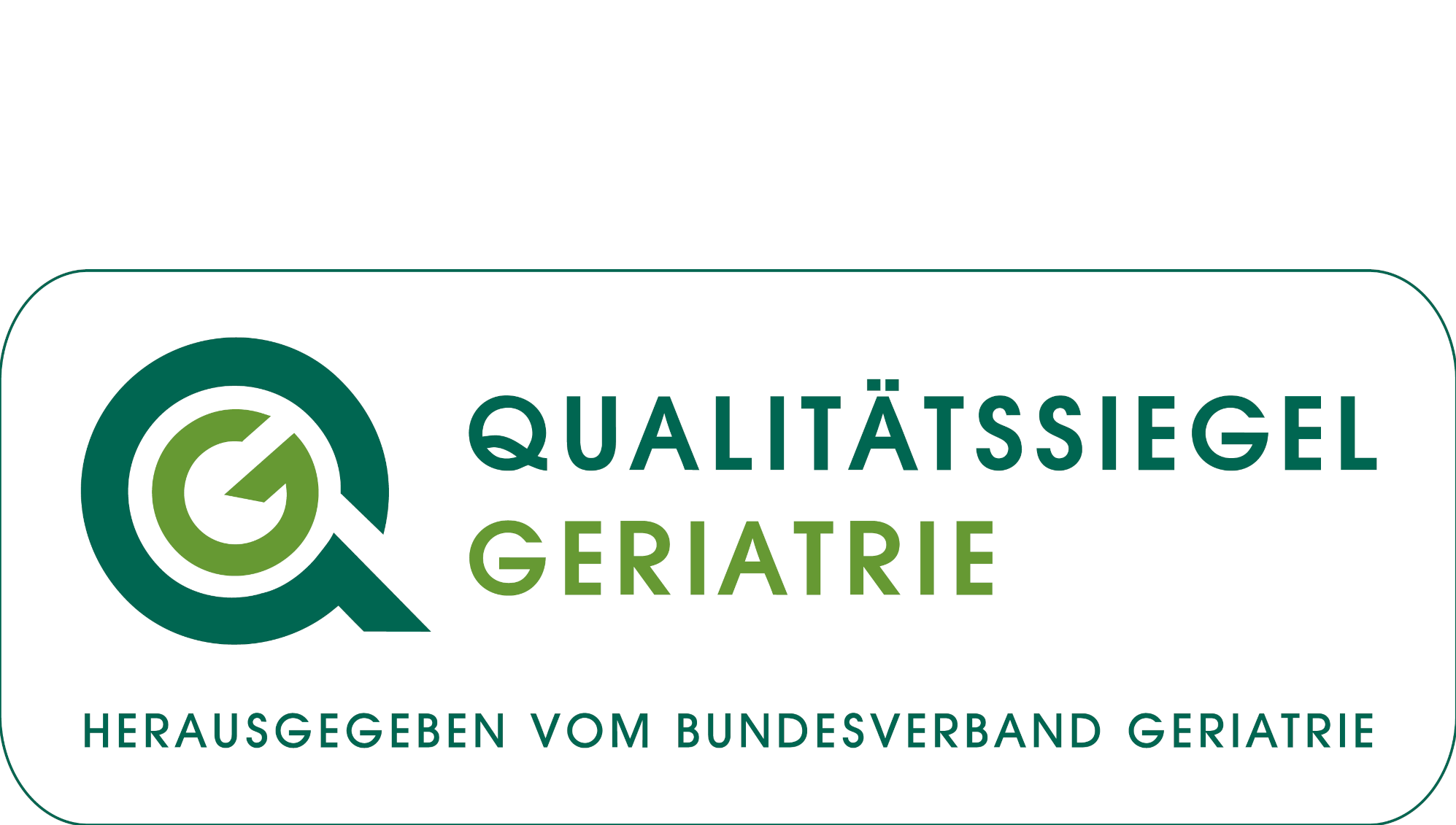 Logo: Qualitätssiegel Geriatrie