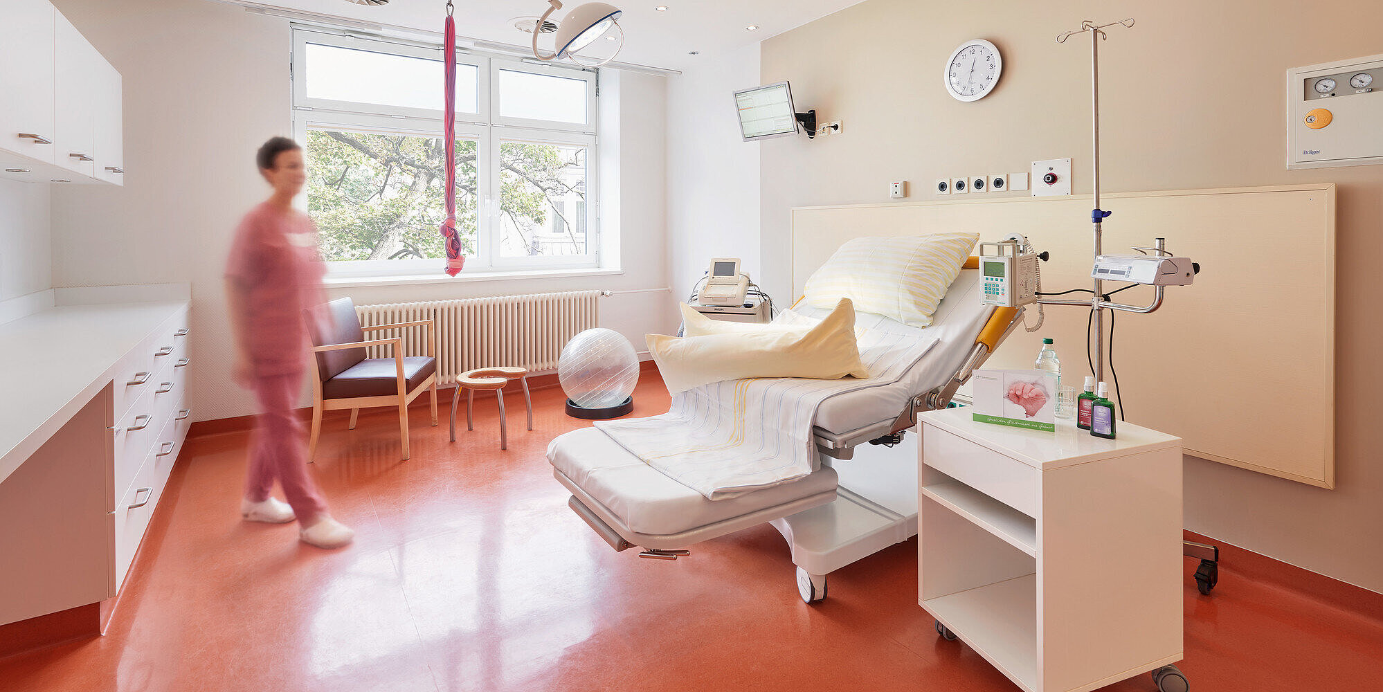 Kreißsaal des Martin Luther Krankenhauses