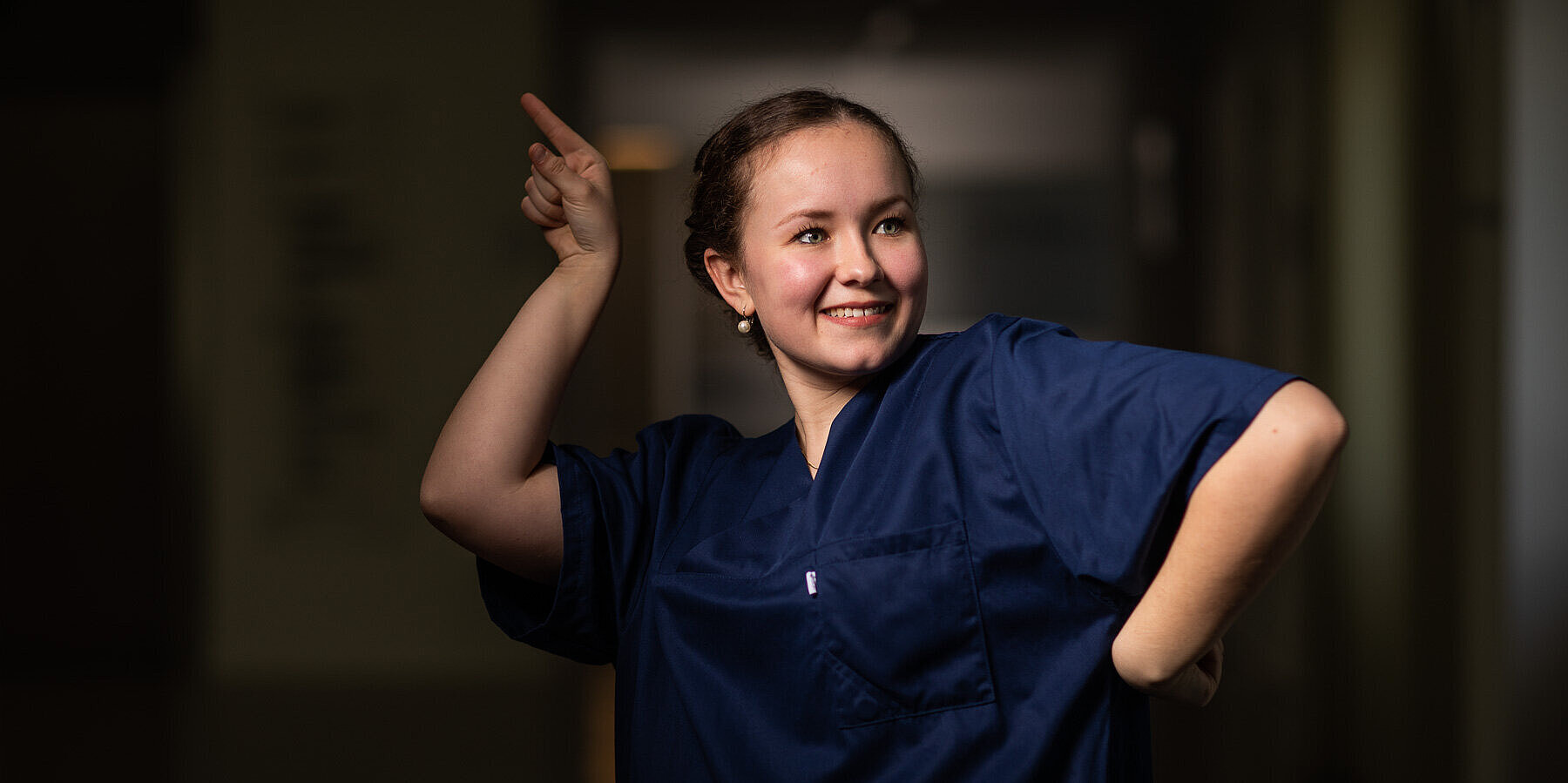 Lucia, seit 2017 Auszubildende zur Gesundheits- und Krankenpflegerin an der Schule für Gesundheits- und Krankenpflege
