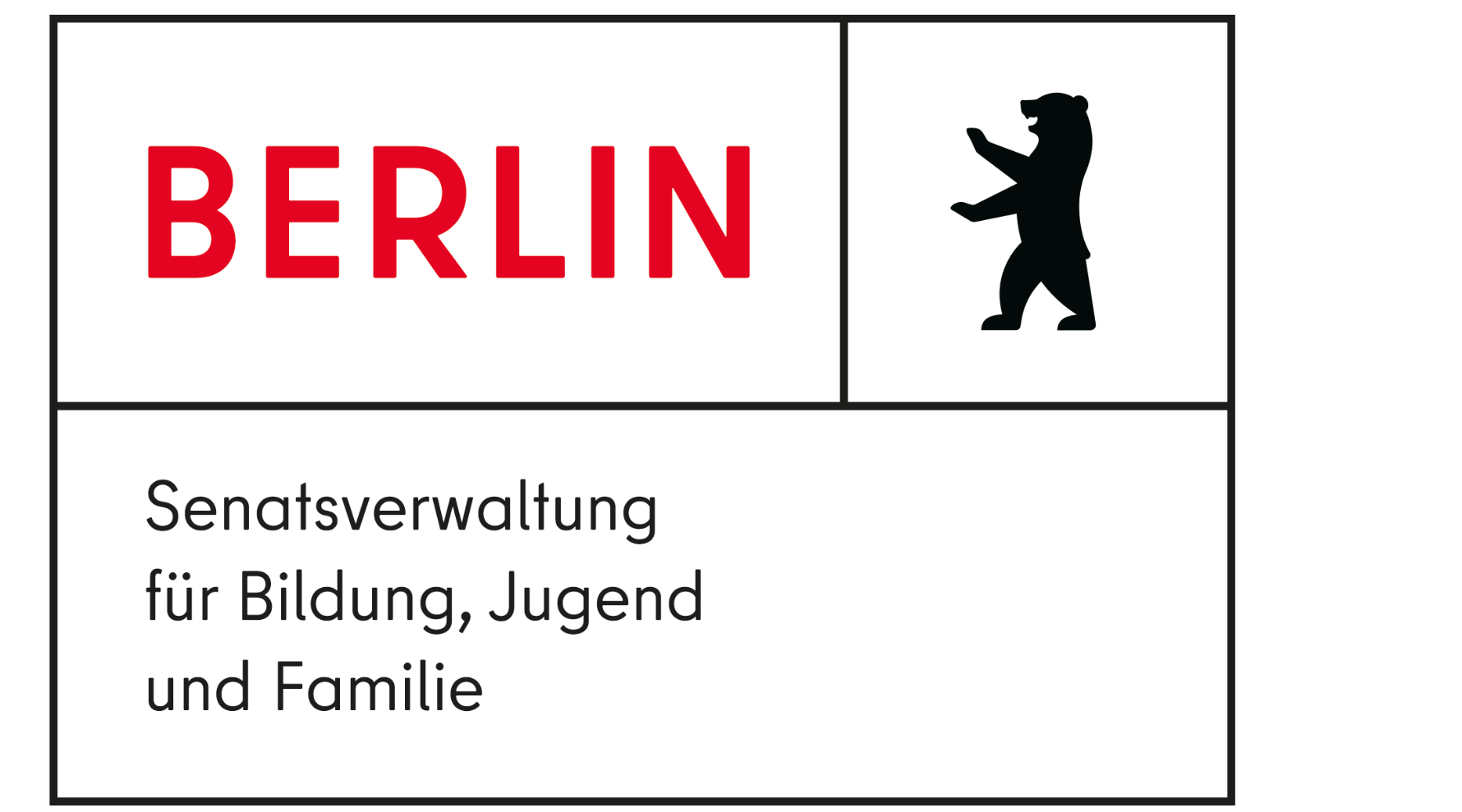 Logo: Senatsverwaltung für Bildung, Jugend und Familie