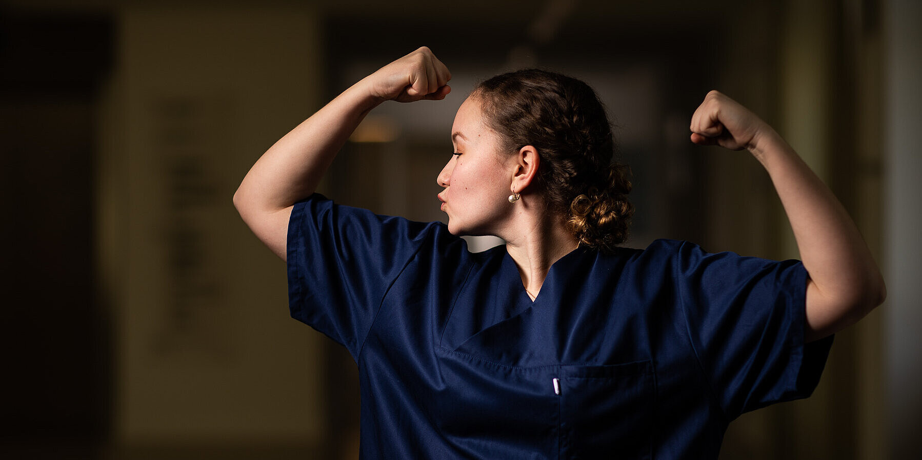 Lucia, seit 2017 Auszubildende zur Gesundheits- und Krankenpflegerin an der Schule für Gesundheits- und Krankenpflege