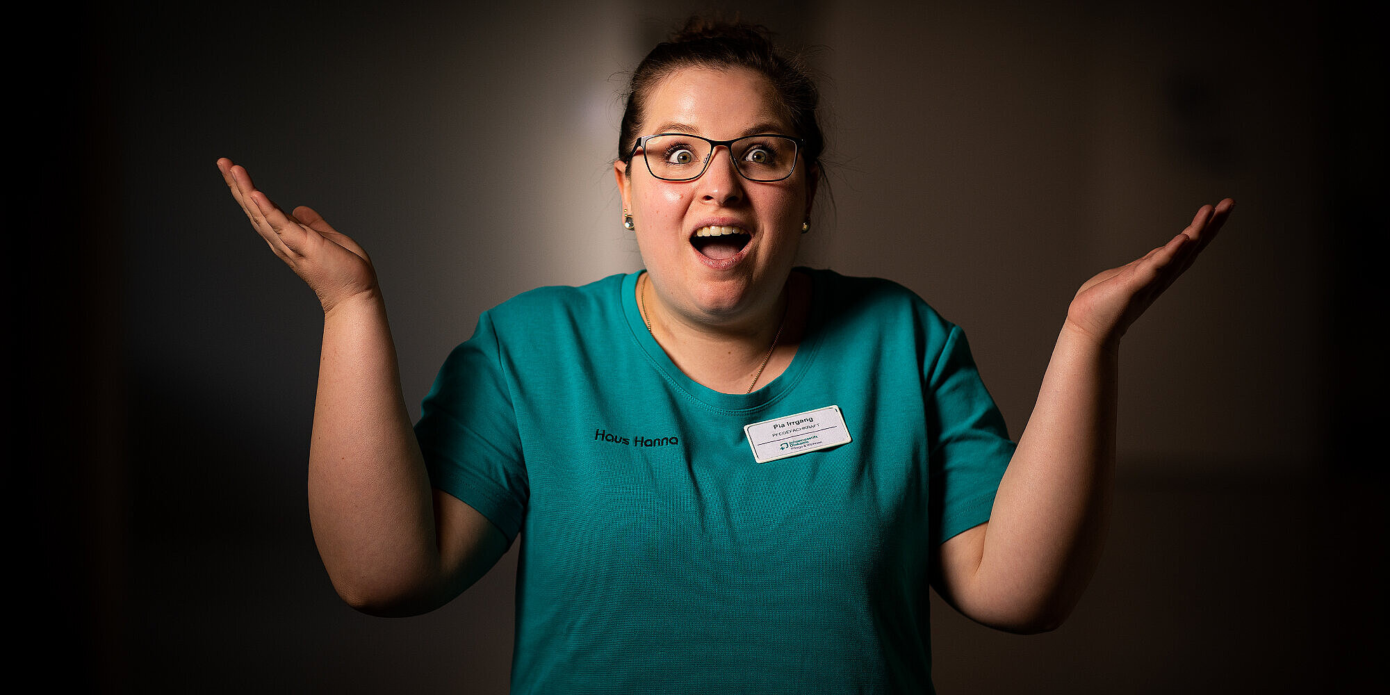 Pia, Altenpflegerin, seit 2015 bei Pflege & Wohnen im Johannesstift