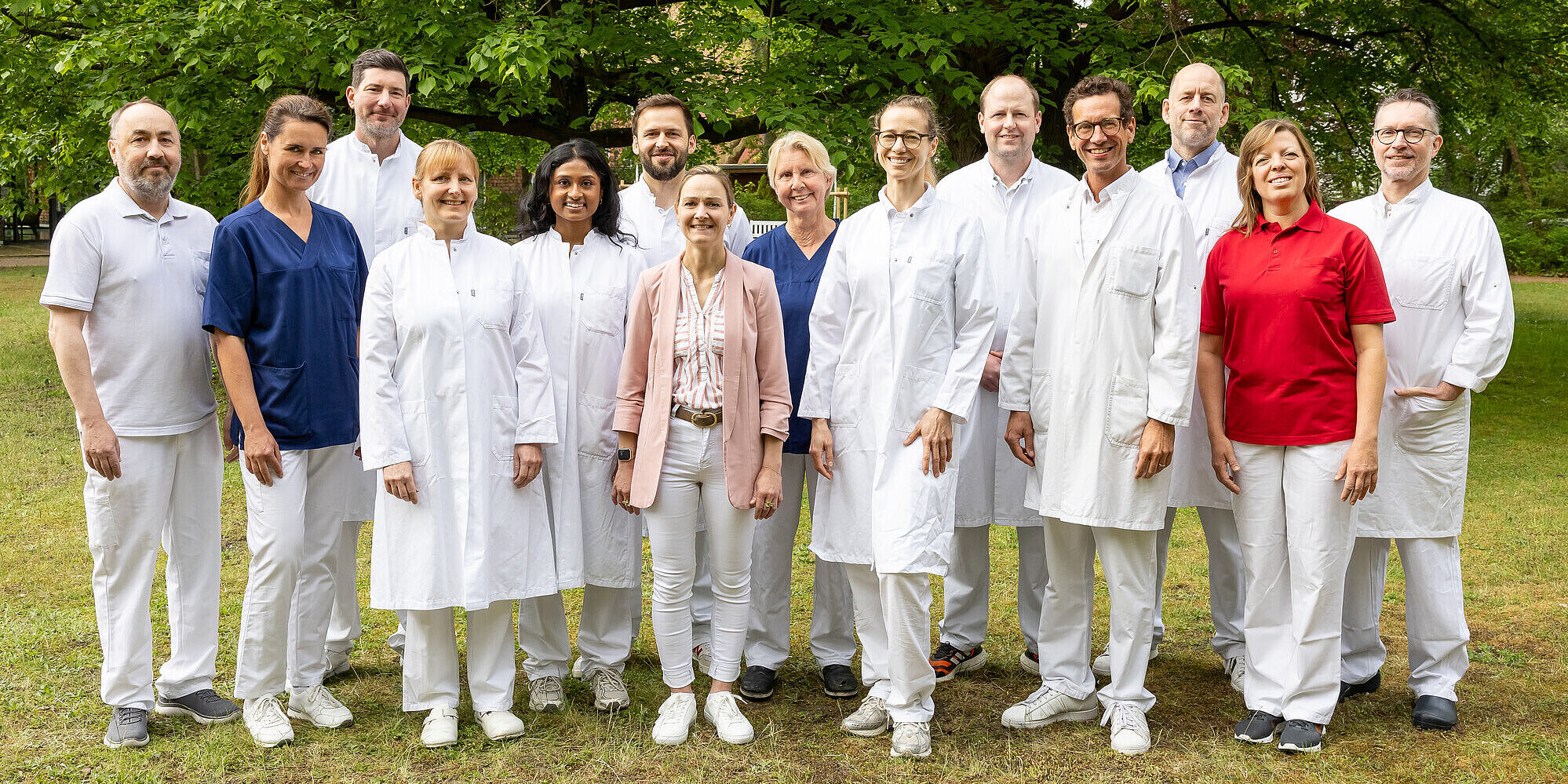 Teamfoto der Klinik für Orthopädie und Unfallchirurgie