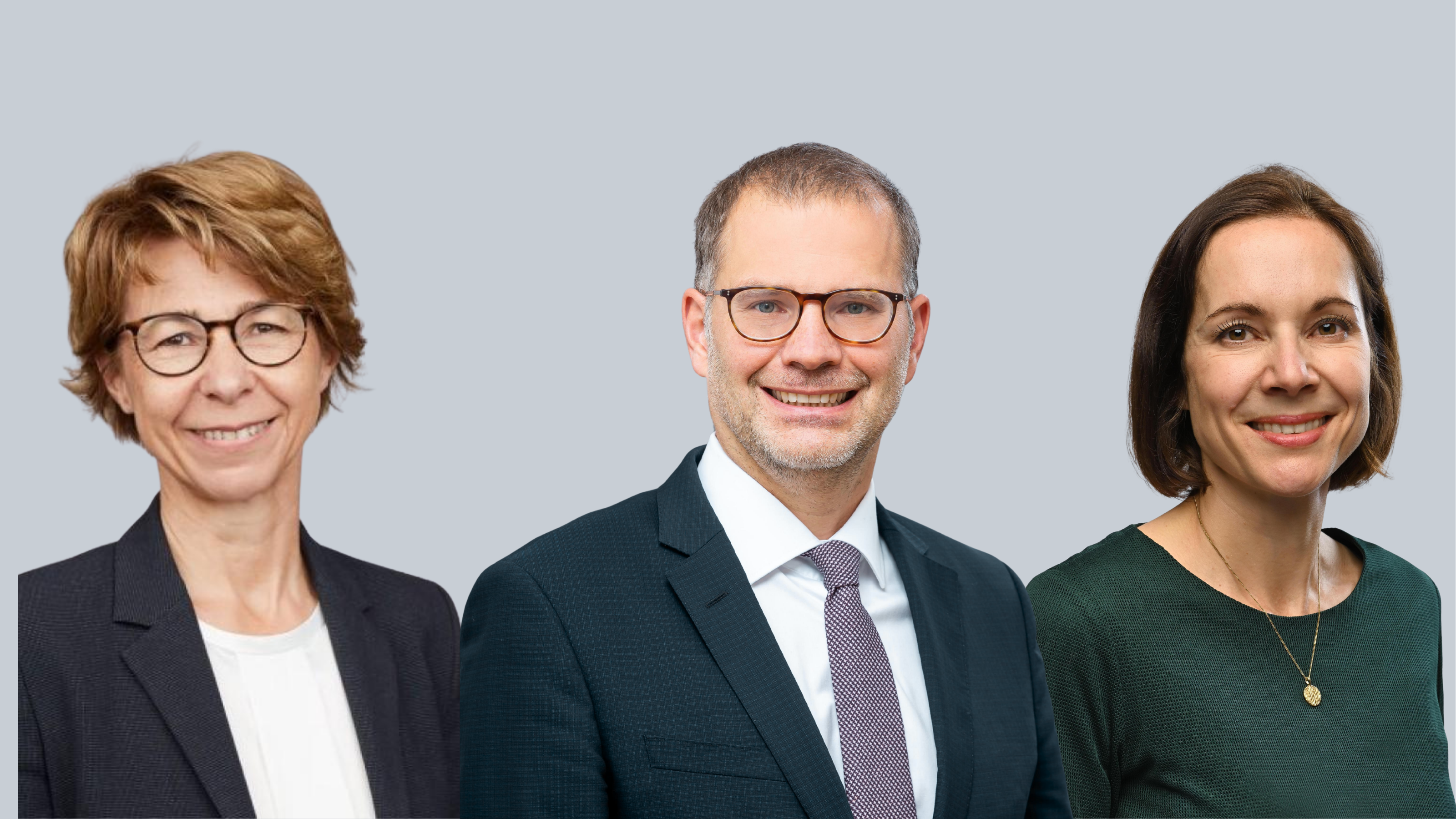 Porträt von Ines Hübsch, Martin Grenz und Cathleen Biesen
