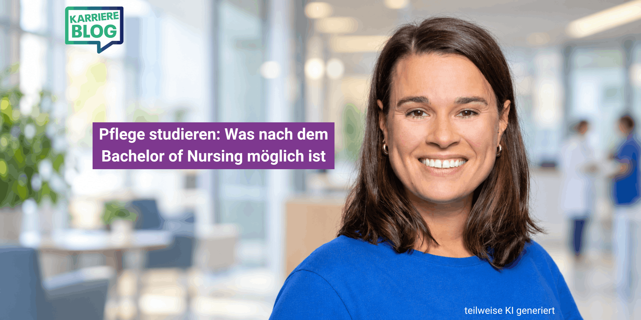 Nach dem Bachelor of Nursing entwickelte Leonie Höfert ihren beruflichen Weg Schritt für Schritt weiter. Heute verbindet sie Pflegeerfahrung, Führung und Gestaltung.
