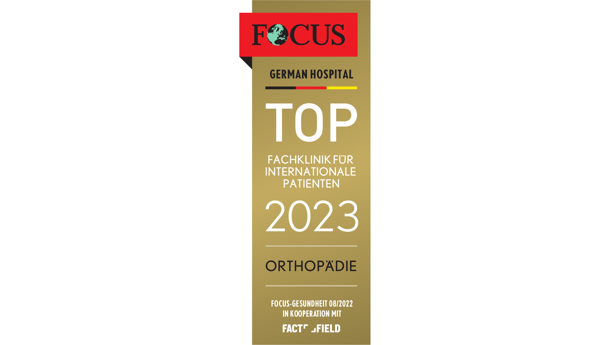 Focus Top Fachklinik für internationale Patienten Orthopädie
